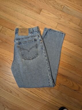 Vintage 1996 Levi’s 950 Orange Tab Woman's Jeans Made in USA 11 Short